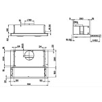 Встраиваемая вытяжка Hotpoint-Ariston HPTF 62HS WH