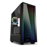 Компьютерный корпус Sharkoon LIT 200 RGB led черный