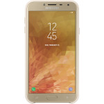 Чехол для телефона Samsung Galaxy J4 Dual Layer Cover (EF-PJ400CFEGRU) золотистый
