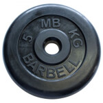 Диск обрезиненный MB Barbell MB-PltB31-5