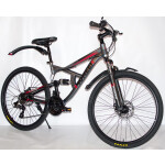 Велосипед Pioneer Safari 16" серый/черный/красный