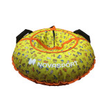 Тюбинг NovaSport CH030.080 оранжевый/желтый/детские игрушки (без камеры)