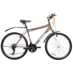 Велосипед Pioneer City 16" серый/оранжевый/белый