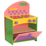 Кукольная мебель Краснокамская Игрушка Газовая плита (КМ-06)