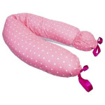 Подушка для беременных Mama's Helper (розовая в белый горошек) ART0133/ART0135