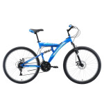 Велосипед Bravo (2018-2019) Rock 26 D голубой/белый 20 (
