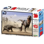 Пазл Prime 3D Дасплетозавр против эвоплоцефала 10331