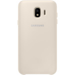 Чехол для телефона Samsung Galaxy J4 Dual Layer Cover (EF-PJ400CFEGRU) золотистый