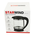 Чайник электрический StarWind SKG6760 черный