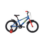 Велосипед Stark 2019 Foxy 18 синий/зеленый/красный H0000