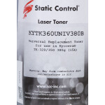 Тонер Static Control KYTK360UNIV380B черный