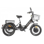Трицикл Green City e-ALFA Trike темно-серый-2585