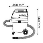 Строительный пылесос Bosch GAS 25 (0601979103)