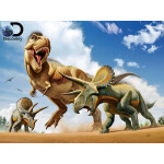 Пазл Prime 3D Тираннозавр против трицератопса 10329