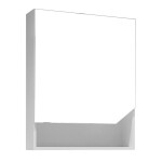 Зеркальный шкаф Grossman Инлайн-60 (206002 левый) белый