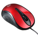 Мышь Oklick 385M черный/красный