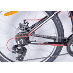 Велосипед Pioneer Samurai 14" черный/серый/красный