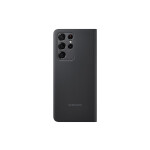 Чехол Samsung Galaxy S21 Ultra Smart Clear View Cover черный (EF-ZG998CBEGRU