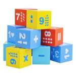 Кубики Alatoys Математика окрашенные 12шт (КБМ1201)