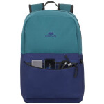 Рюкзак для ноутбука Riva Mestalla 5560 аквамарин/синий