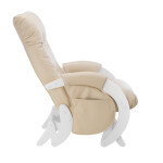 Кресло для кормления с карманами Мебель Импэкс Milli Smile Молочный дуб/ к/з Polaris Beige