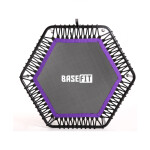 Батут BaseFit TR-401 112 см фиолетовый