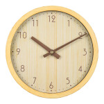 Часы настенные Бюрократ Wood WallC-R60P бежевый