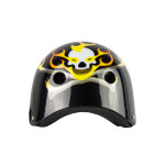 Шлем для роллеров MaxCity GRAFFITY FLAME черный (S)