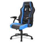 Кресло игровое Sharkoon Shark Skiller SGS1 BK/BU черный/синий