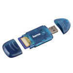 Устройство чтения карт памяти USB2.0 Hama H-114730 синий (00114730)