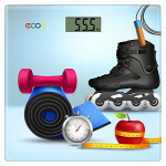 Весы напольные Econ ECO-BS012