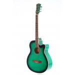 Акустическая гитара Elitaro E4010C зеленый глянец