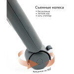 Стульчик для кормления Amarobaby Elegant серый (AB23-23EL/11)