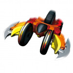 Игровой набор Spin Racers K02SRDP3 Кинжал и Огнедышащий