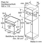 Встраиваемый электрический духовой шкаф Bosch HMG 6764S1