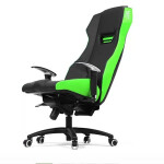 Кресло игровое WARP Ze WZ-2GNE черный/зеленый
