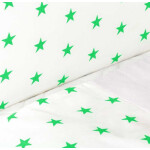 Детский комплект постельного белья Beatrice Bambini Cuore Puntini bianco/verde