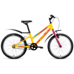 Велосипед Altair MTB HT 20 1.0 Lady желтый