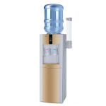 Кулер для воды Ecotronic H1-LCE white/gold