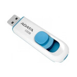 Флеш-диск A-Data C008 16GB белый/синий