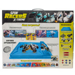 Игровой набор Spin Racers K02SRDE1 Шершень и Аэролит с ареной