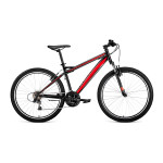 Велосипед Forward Flash 26 1.0 (2018-2019) черный/красный