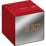 Радиобудильник Sony ICF-C1T red