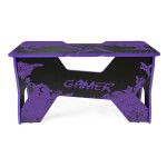 Компьютерный стол Generic Comfort Gamer2/DS/NV черный/фиолетовый