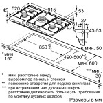 Встраиваемая газовая варочная панель Neff T29DA69N0