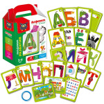 Набор Vladi Toys Карточки на кольце Алфавит VT5000-01