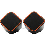 Колонки Smartbuy SBA-2590 CUTE черный/оранжевый