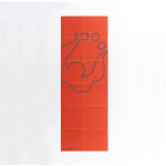 Коврик для йоги LifeLine Roam Folding Yoga Mat красный