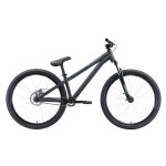 Велосипед Stark 2020 Pusher-2 черный/серый S H000014184