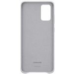Чехол Samsung Galaxy S20+ Leather Cover серебристый (EF-VG985LSEGRU)